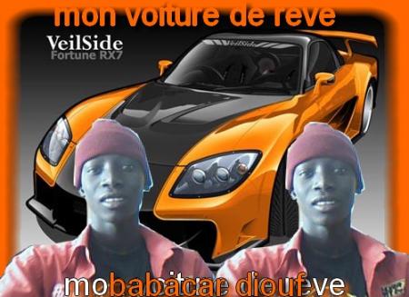 moi et mon voiture de reve